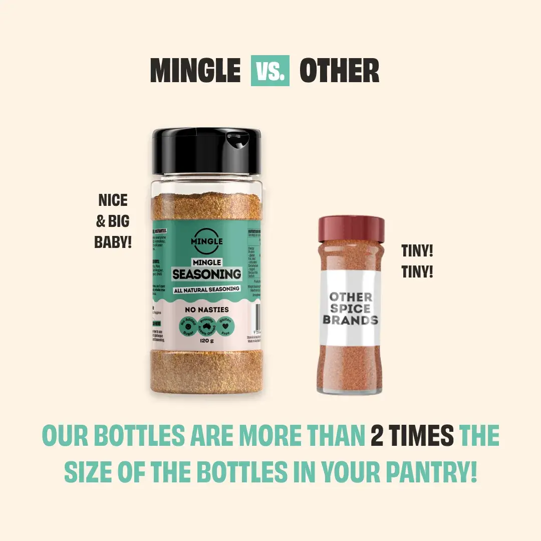 GARLIC & HERB SEASONING - LARGE BOTTLE - Image 3