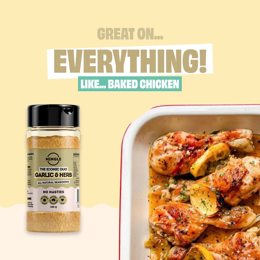 GARLIC & HERB SEASONING - LARGE BOTTLE - Image 5